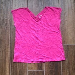 Loft Hot Pink T-shirt